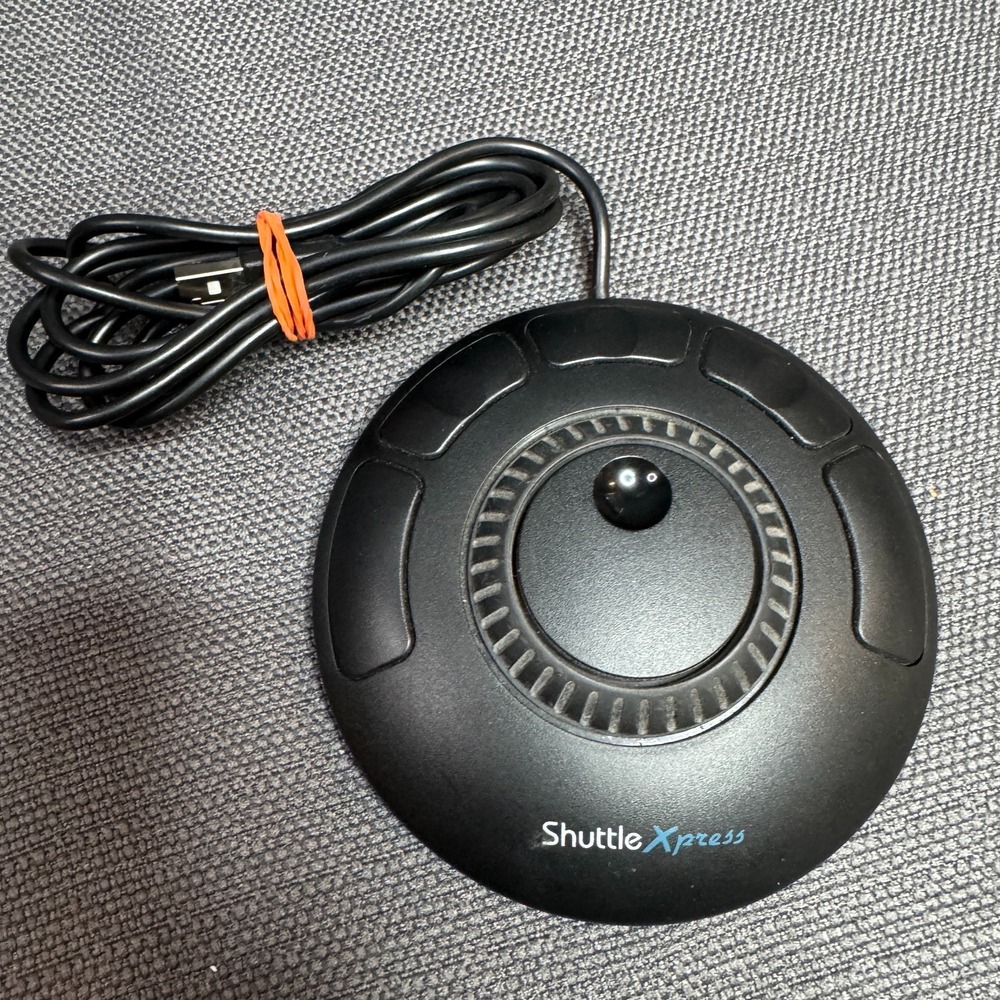 Contour Shuttle Xpress USB Multimedia Controller for Editors 5 Buttons Pre-Owned